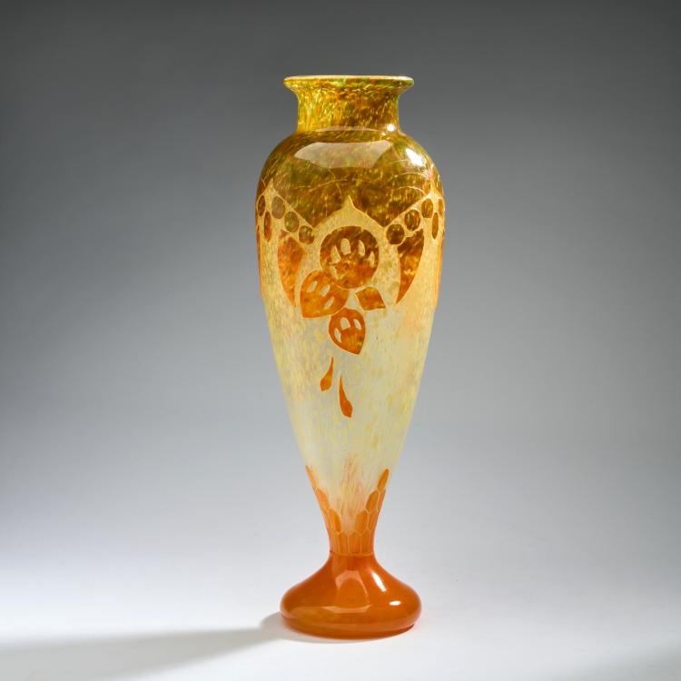 Hauptbild zu Objekt, Vase 'Coqueret', 1919-21, Schneider, Epinay-sur-Seine, 180A 81