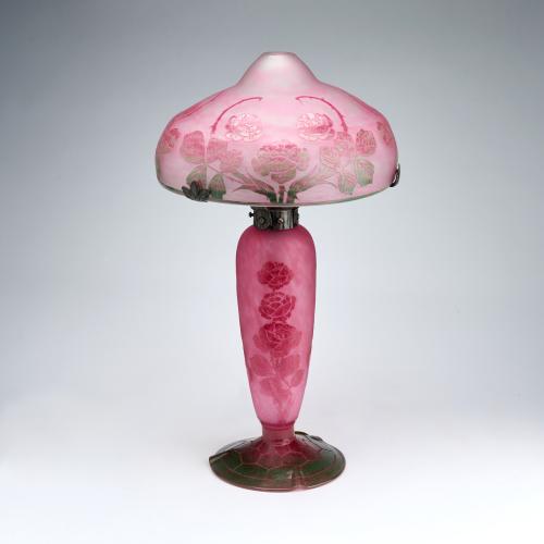 Tischleuchte 'Roses sauvages', 1918-21
