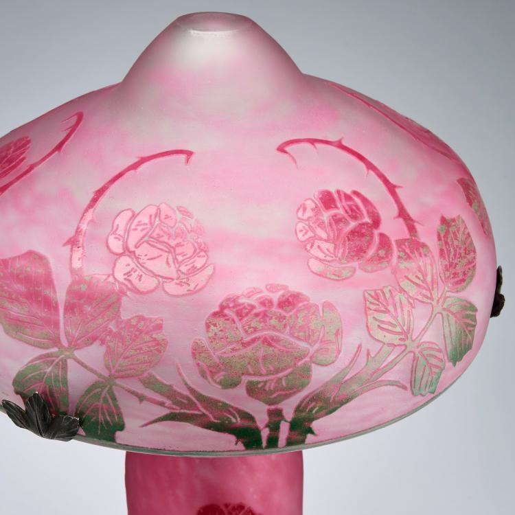 Bild 3 zu Objekt, Tischleuchte 'Roses sauvages', 1918-21, Schneider, Epinay-sur-Seine, 180A 80