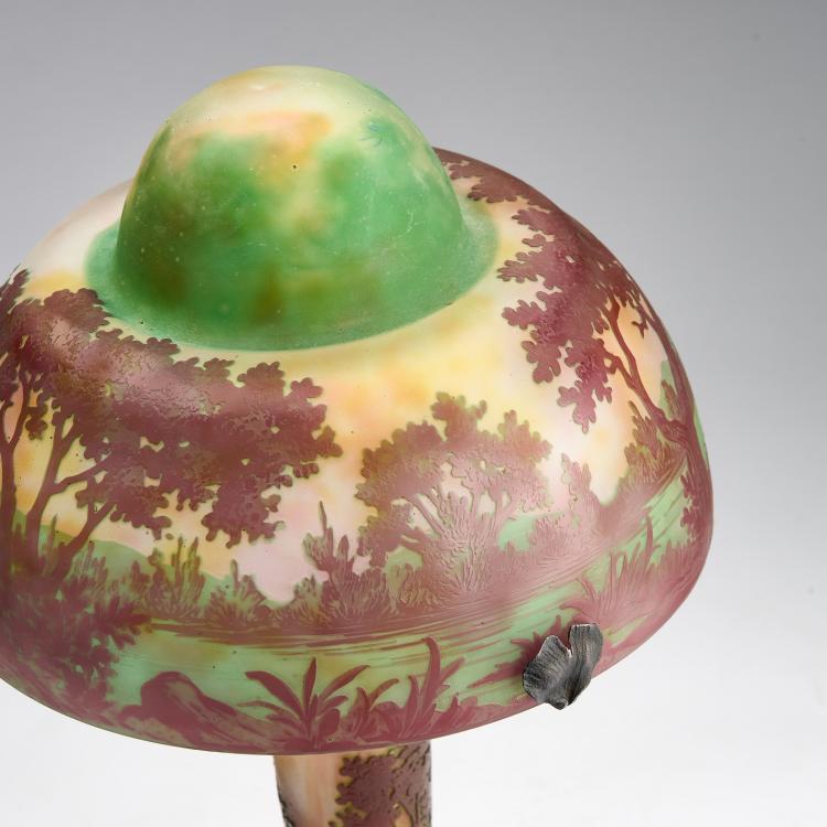 Bild 2 zu Objekt, Tischleuchte 'Paysage', um 1910, Daum Fr&egrave;res, Nancy, 180A 17