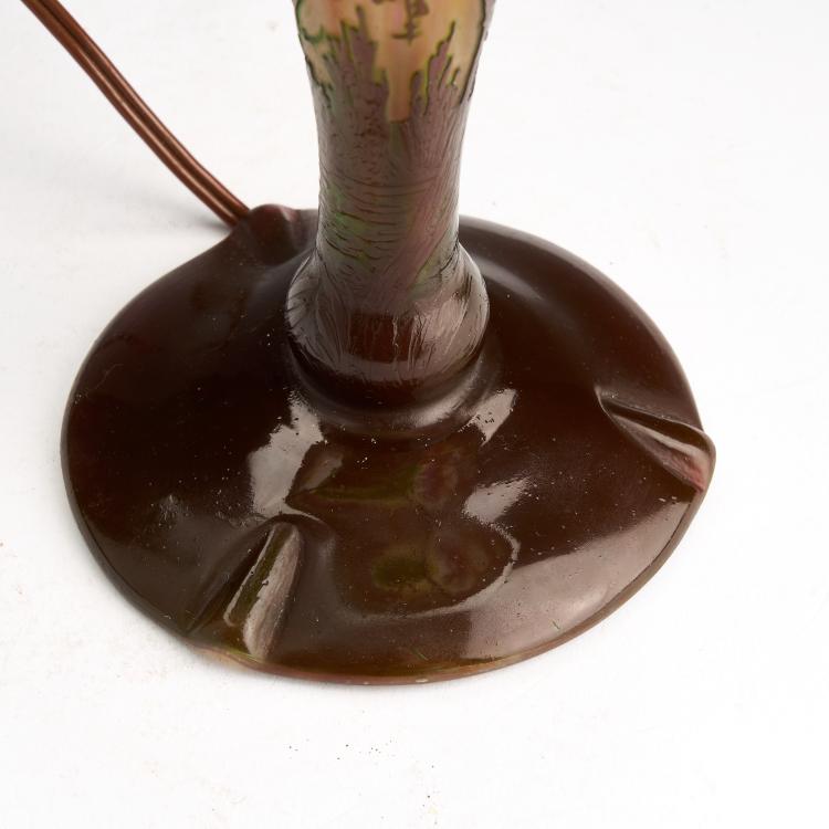 Bild 5 zu Objekt, Tischleuchte 'Paysage', um 1910, Daum Fr&egrave;res, Nancy, 180A 17