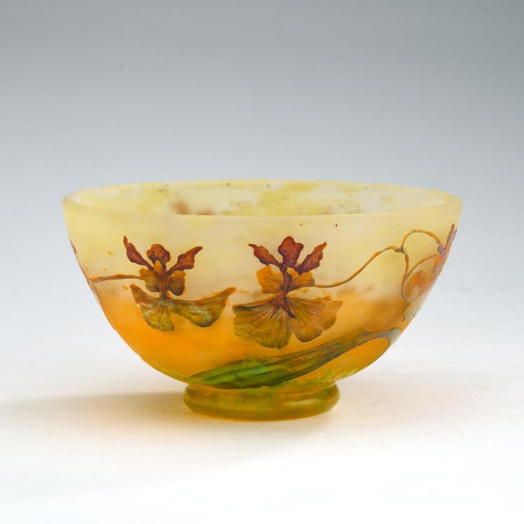Bild 2 zu Objekt, Kleine Schale 'Orchid&eacute;es', 1905-10, Daum Fr&egrave;res, Nancy, 180A 12