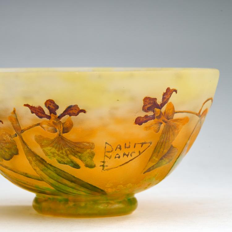 Bild 3 zu Objekt, Kleine Schale 'Orchid&eacute;es', 1905-10, Daum Fr&egrave;res, Nancy, 180A 12