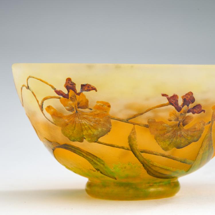 Bild 6 zu Objekt, Kleine Schale 'Orchid&eacute;es', 1905-10, Daum Fr&egrave;res, Nancy, 180A 12