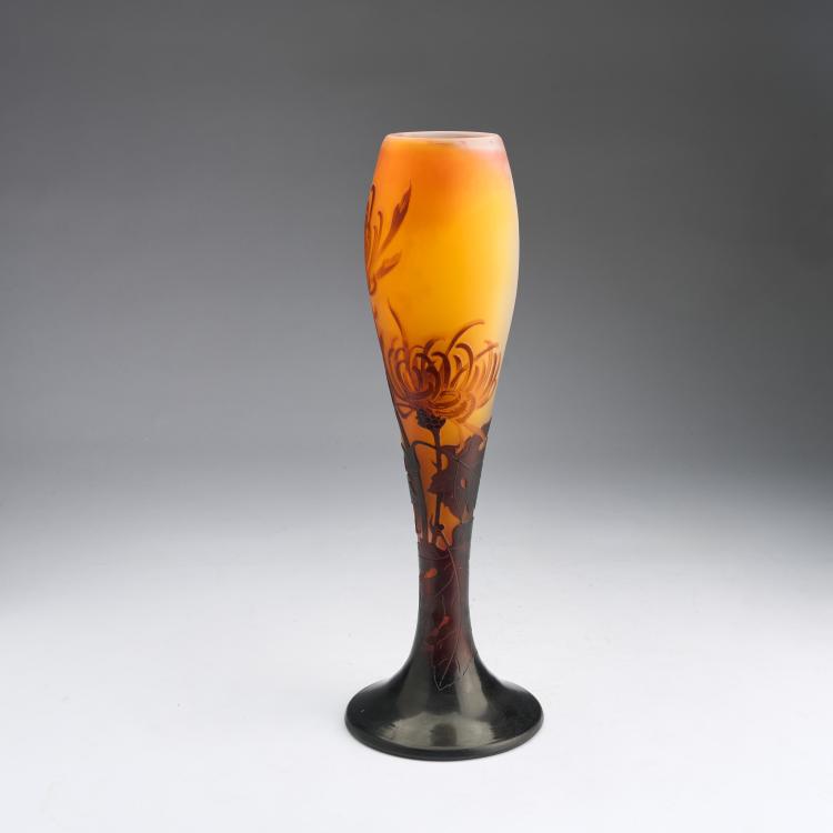 Bild 1 zu Objekt, Vase 'Chrysanth&egrave;mes', 1920-36, Gall&eacute;, Nancy, 180A 61