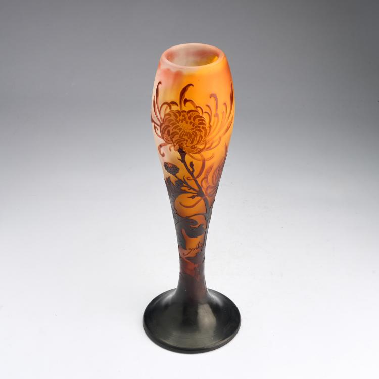 Bild 2 zu Objekt, Vase 'Chrysanth&egrave;mes', 1920-36, Gall&eacute;, Nancy, 180A 61