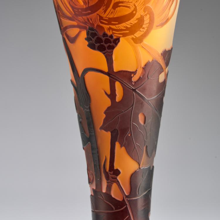 Bild 4 zu Objekt, Vase 'Chrysanth&egrave;mes', 1920-36, Gall&eacute;, Nancy, 180A 61