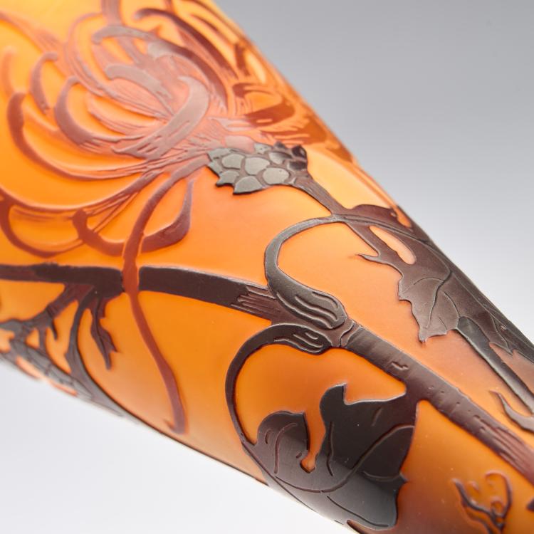 Bild 5 zu Objekt, Vase 'Chrysanth&egrave;mes', 1920-36, Gall&eacute;, Nancy, 180A 61