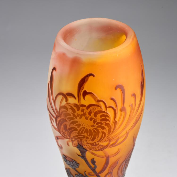 Bild 6 zu Objekt, Vase 'Chrysanth&egrave;mes', 1920-36, Gall&eacute;, Nancy, 180A 61