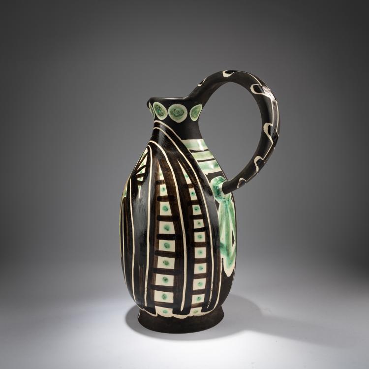 Bild 2 zu Objekt, Krug 'Femme du Barbu', 1953, Pablo Picasso, Madoura, Vallauris, 181C 735