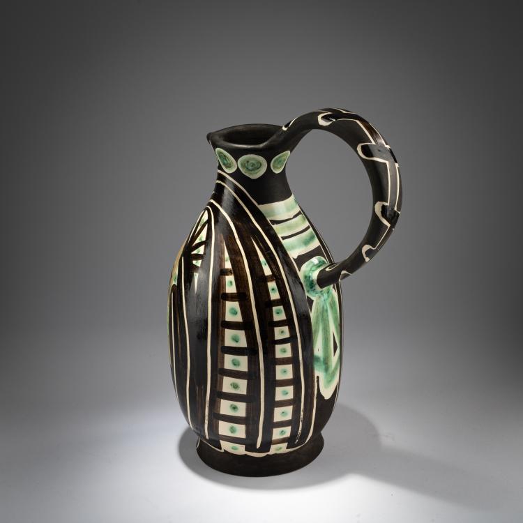 Bild 3 zu Objekt, Krug 'Femme du Barbu', 1953, Pablo Picasso, Madoura, Vallauris, 181C 735