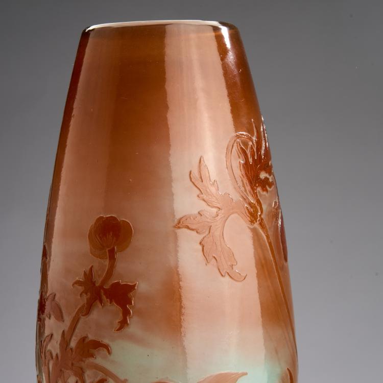 Bild 2 zu Objekt, Vase 'Pavots', c. 1898, Emile Gall&eacute;, Gall&eacute;, Nancy, 180A 44