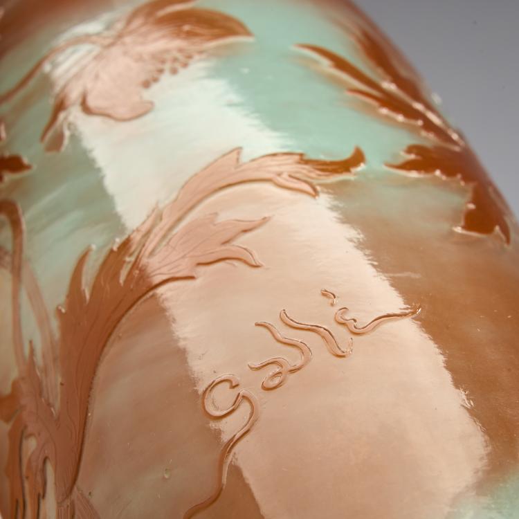 Bild 4 zu Objekt, Vase 'Pavots', c. 1898, Emile Gall&eacute;, Gall&eacute;, Nancy, 180A 44