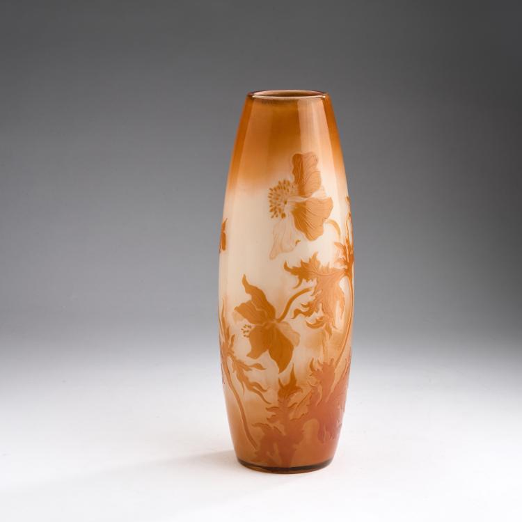 Hauptbild zu Objekt, Vase 'Pavots', c. 1898, Emile Gall&eacute;, Gall&eacute;, Nancy, 180A 45
