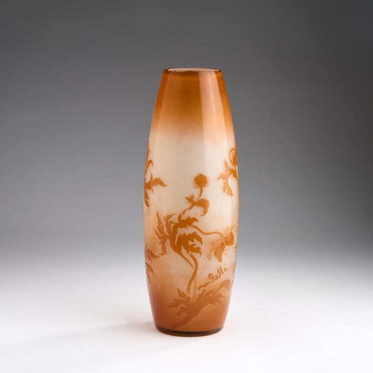 Bild 1 zu Objekt, Vase 'Pavots', c. 1898, Emile Gall&eacute;, Gall&eacute;, Nancy, 180A 45