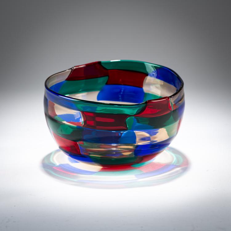 Bild 1 zu Objekt, Schale 'Pezzato', um 1951, Fulvio Bianconi, Venini, Murano, 181B 680