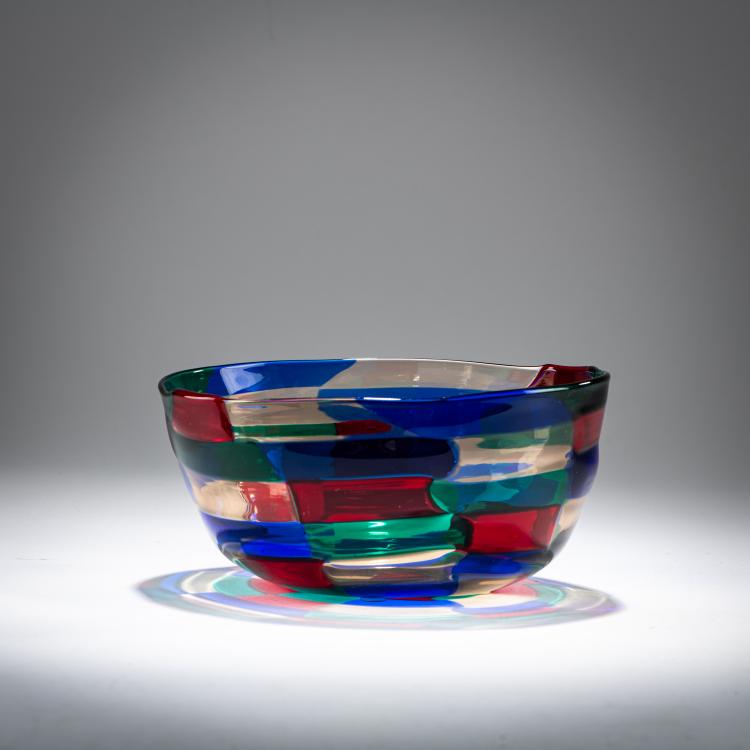 Bild 2 zu Objekt, Schale 'Pezzato', um 1951, Fulvio Bianconi, Venini, Murano, 181B 680