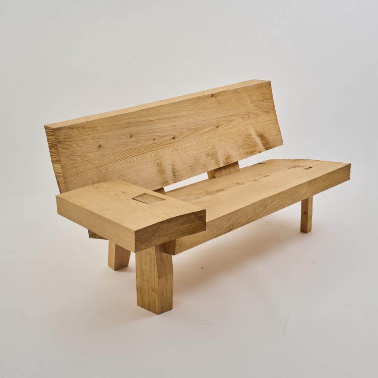 Hauptbild zu Objekt, Unique bench '271020', 2020, Andres Bally, Atelier Bally, Andres, Basel, 181A 529