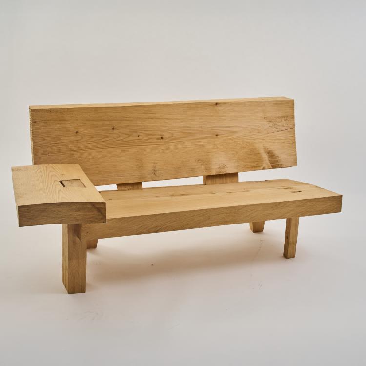 Bild 2 zu Objekt, Unique bench '271020', 2020, Andres Bally, Atelier Bally, Andres, Basel, 181A 529