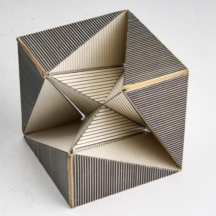 Bild 4 zu Objekt, 'The Invertible Cube', 1929 (design), Paul Schatz, Dornach, Schweiz, 180B 426