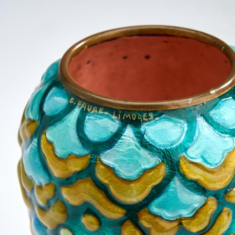Bild 2 zu Objekt, Small vase, before 1956, Camille Faur&eacute;, Faur&eacute;, Camille, Limoges, 180A 224