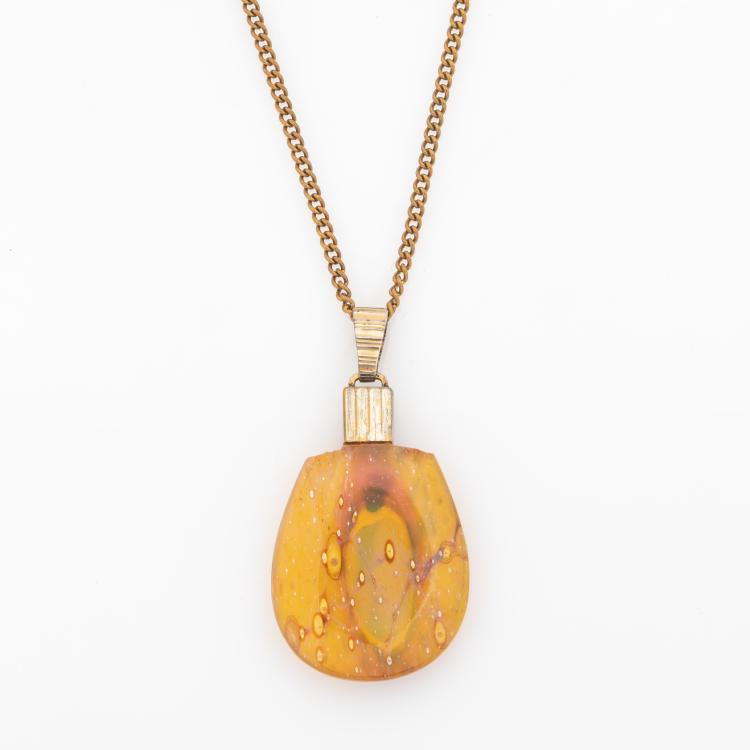 Hauptbild zu Objekt, 'Ikora'-Anh&auml;nger, um 1930, WMF, Geislingen, 180A 217