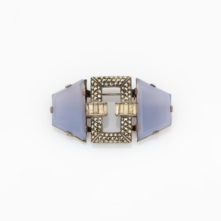 Hauptbild zu Objekt, Brosche, 1930er Jahre, Fahrner, Pforzheim, 180A 201