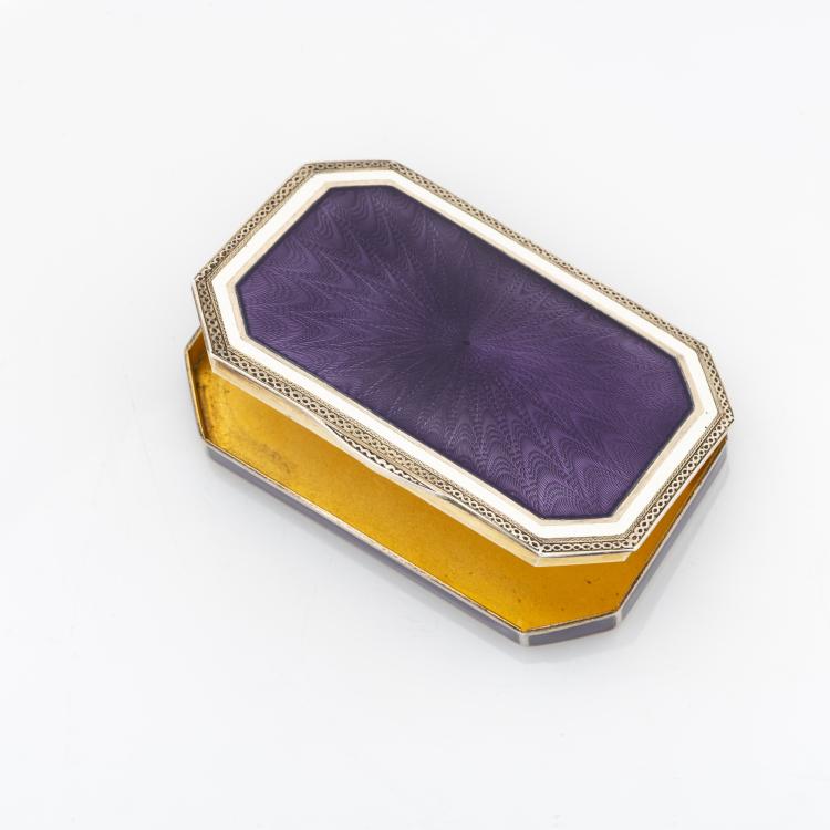 Bild 1 zu Objekt, Dose, um 1900, Fahrner, Pforzheim, 180A 197