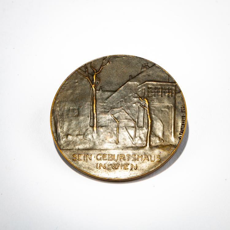 Bild 1 zu Objekt, Medal 'Schubert', 1928, Joseph Tautenhayn, 180A 187