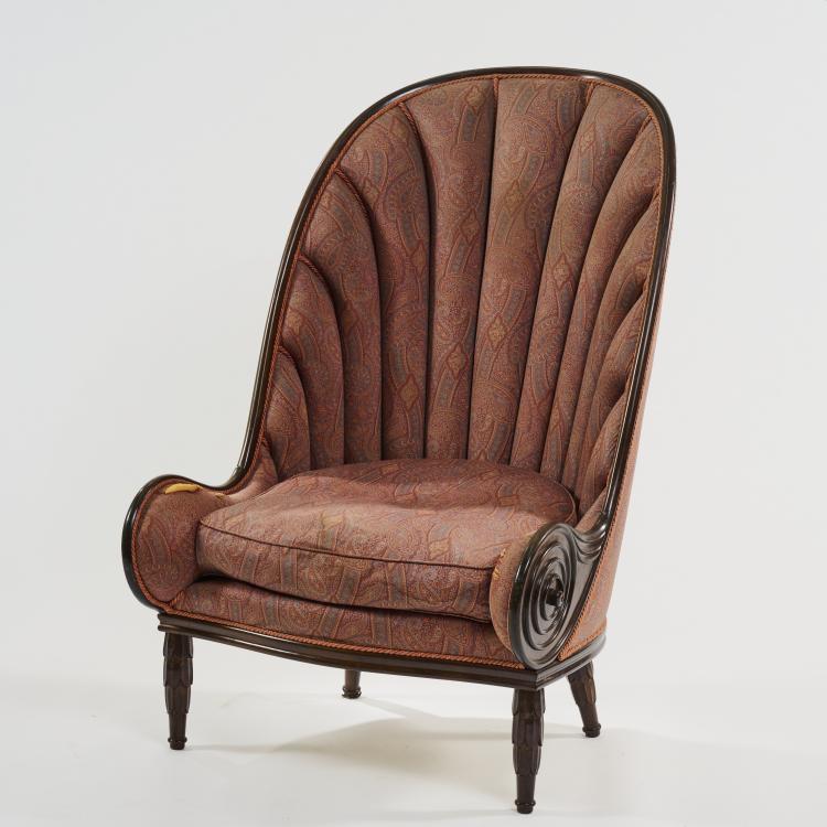 Hauptbild zu Objekt, Nautilus armchair, 1913 (design), Paul Iribe, Colombo, Annibale, Brianza, 181A 161