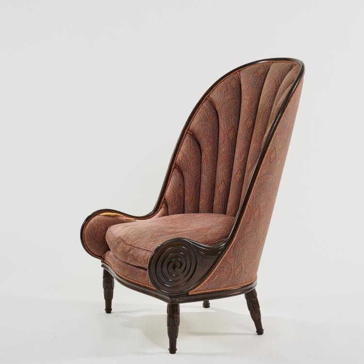 Bild 2 zu Objekt, Nautilus armchair, 1913 (design), Paul Iribe, Colombo, Annibale, Brianza, 181A 161