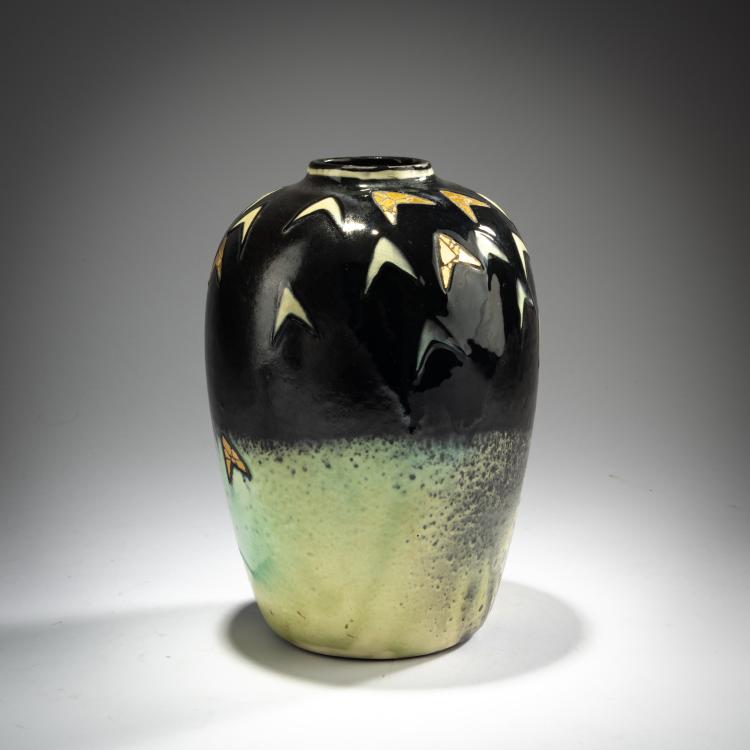 Bild 1 zu Objekt, Vase 'Goldmosaik', um 1906, Max Laeuger, Laeuger, Max, Kandern, 180A 357