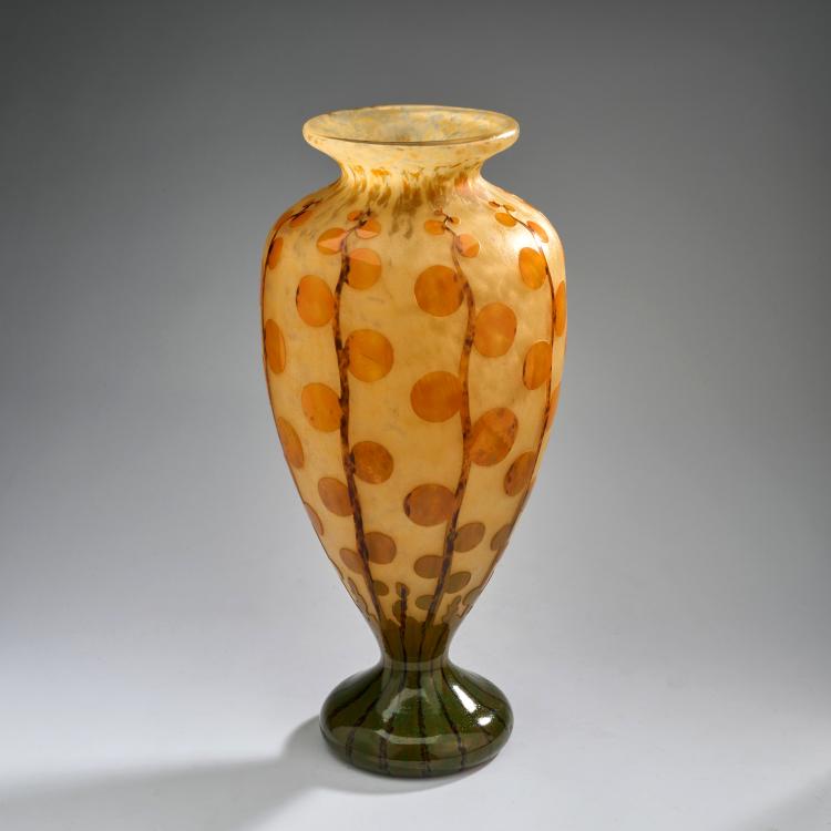 Bild 2 zu Objekt, Tall Vase 'Monnaie du Pape', 1919-21, Schneider, Epinay-sur-Seine, 180A 82
