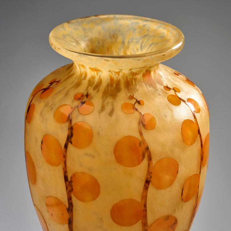 Bild 3 zu Objekt, Tall Vase 'Monnaie du Pape', 1919-21, Schneider, Epinay-sur-Seine, 180A 82