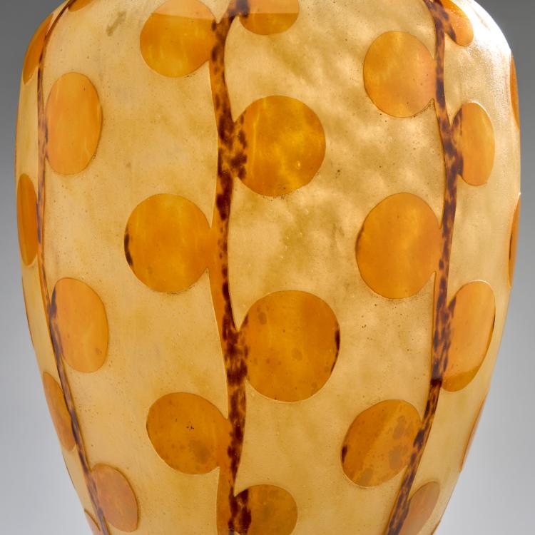 Bild 5 zu Objekt, Tall Vase 'Monnaie du Pape', 1919-21, Schneider, Epinay-sur-Seine, 180A 82