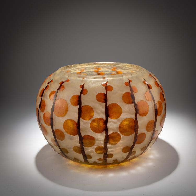 Bild 1 zu Objekt, Bauchige Vase 'Monnaie du Pape', 1919-21, Schneider, Epinay-sur-Seine, 180A 84