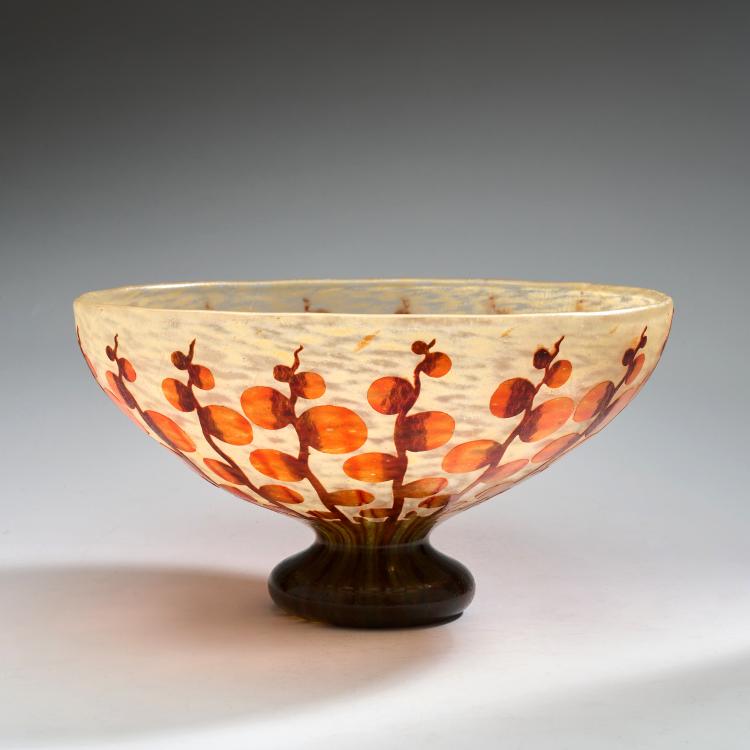 Hauptbild zu Objekt, Fu&szlig;schale 'Monnaie du Pape', 1919-21, Schneider, Epinay-sur-Seine, 180A 85