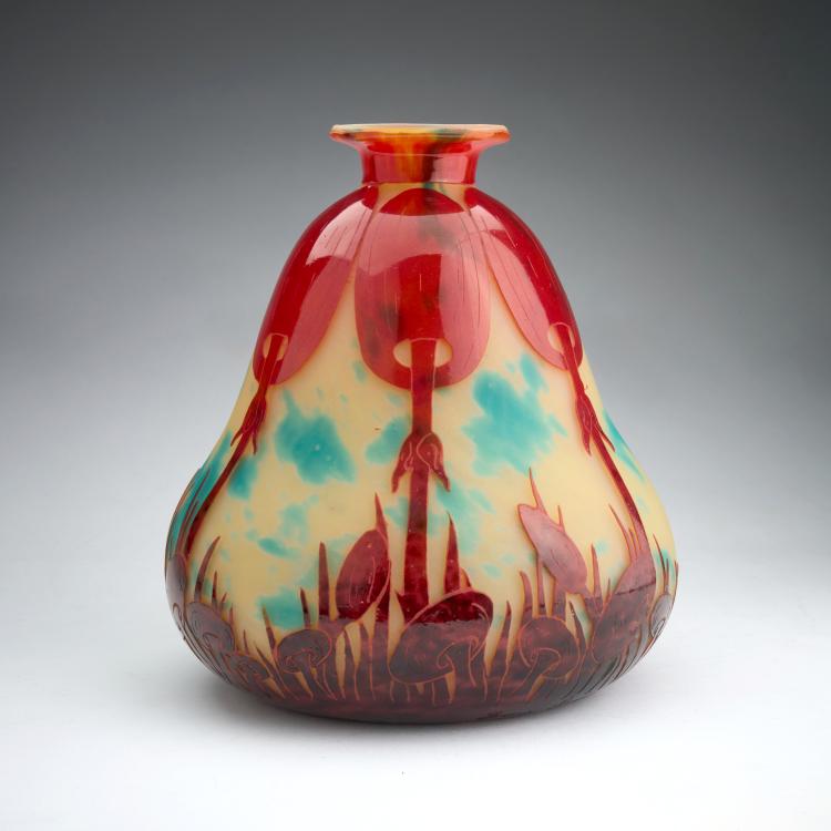 Bild 2 zu Objekt, Vase 'Coprins', 1923-26, Schneider, Epinay-sur-Seine, 180A 100