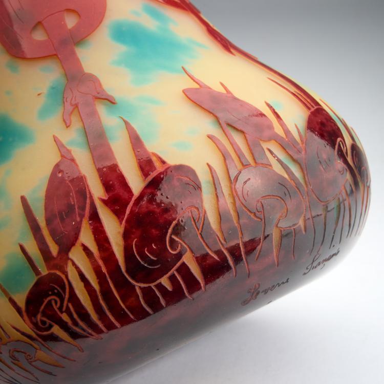 Bild 3 zu Objekt, Vase 'Coprins', 1923-26, Schneider, Epinay-sur-Seine, 180A 100