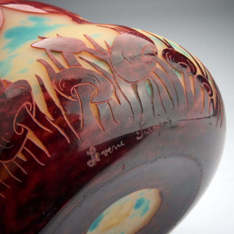 Bild 4 zu Objekt, Vase 'Coprins', 1923-26, Schneider, Epinay-sur-Seine, 180A 100