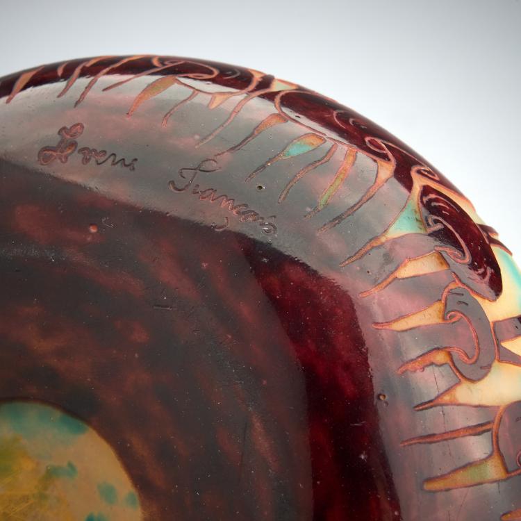 Bild 5 zu Objekt, Vase 'Coprins', 1923-26, Schneider, Epinay-sur-Seine, 180A 100