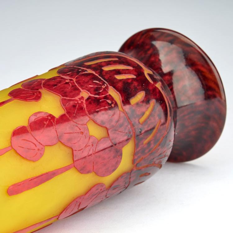 Bild 4 zu Objekt, Hohe Vase 'Groseilles', 1923-26, Schneider, Epinay-sur-Seine, 180A 94