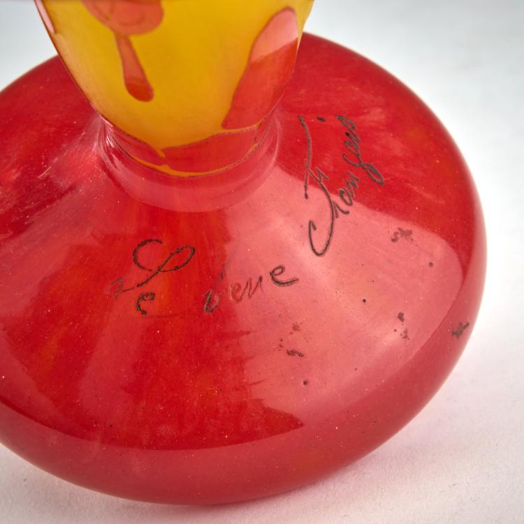 Bild 4 zu Objekt, Vase 'Groseilles', 1923-36, Schneider, Epinay-sur-Seine, 180A 96