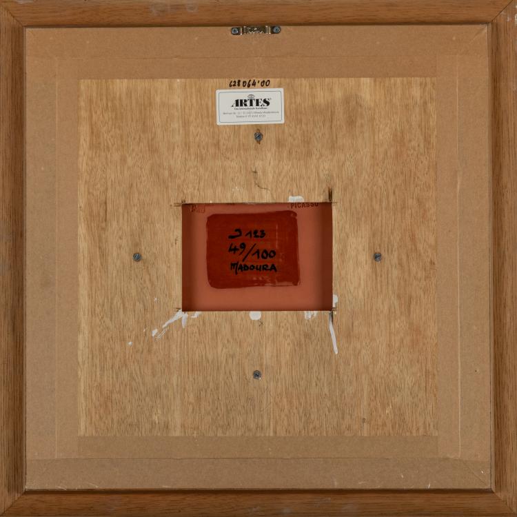 Bild 2 zu Objekt, Fliese 'Neptune clair', 1968/69, Pablo Picasso, Madoura, 181C 736