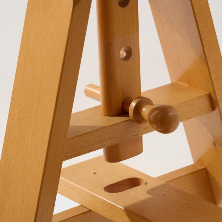 Bild 2 zu Objekt, Zwei B&ouml;cke f&uuml;r Tisch 'Leonardo' - '2650', 1969 (Entwurf), Achille Castiglioni, Zanotta, Nova Milanese, 183A 415