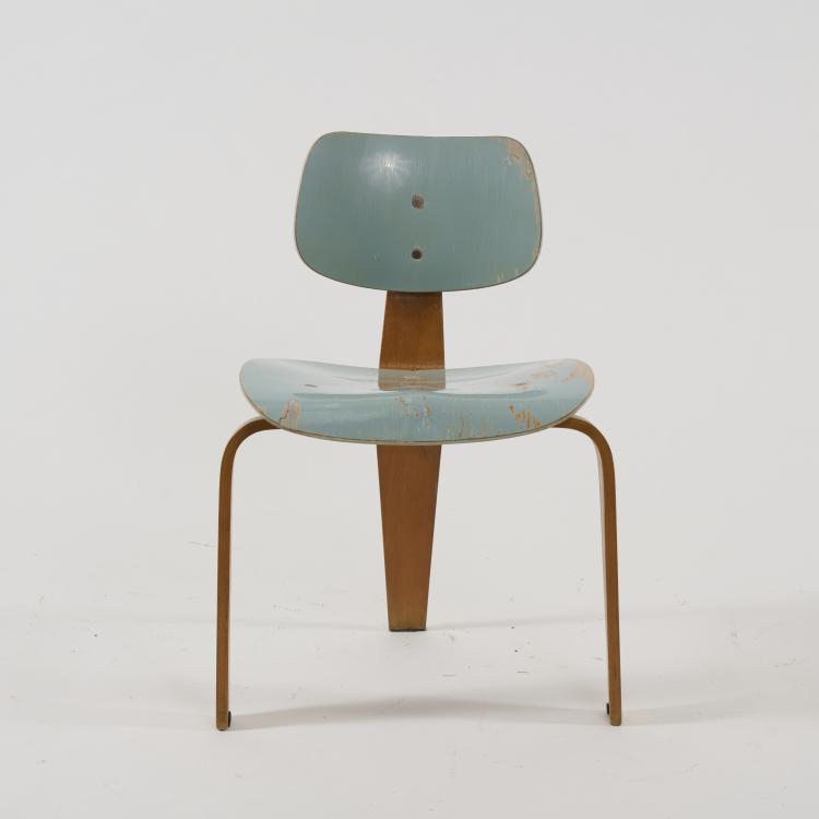 Hauptbild zu Objekt, 'SE 42' chair, 1949/50, Egon Eiermann, Wilde & Spieth, Esslingen, 180B 440