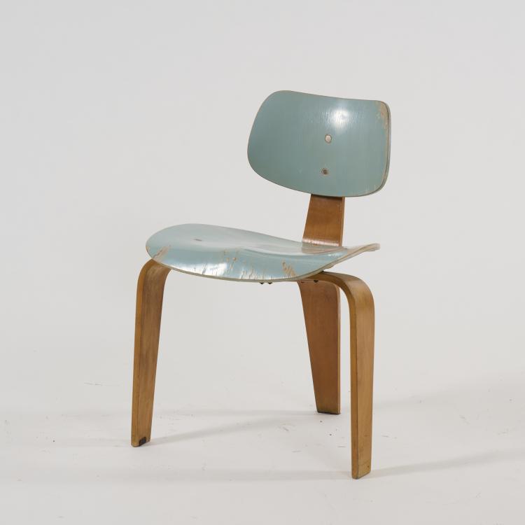 Bild 1 zu Objekt, 'SE 42' chair, 1949/50, Egon Eiermann, Wilde & Spieth, Esslingen, 180B 440