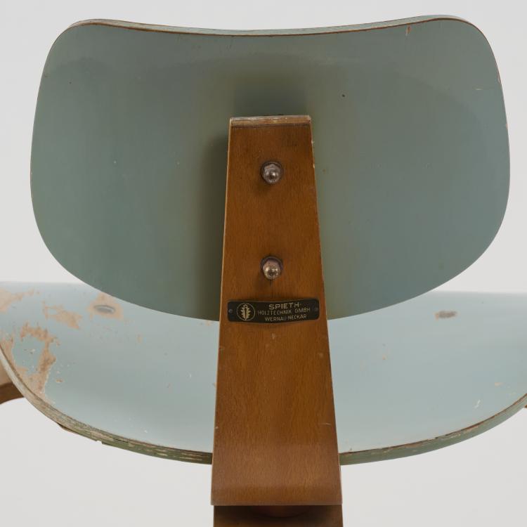 Bild 8 zu Objekt, 'SE 42' chair, 1949/50, Egon Eiermann, Wilde & Spieth, Esslingen, 180B 440
