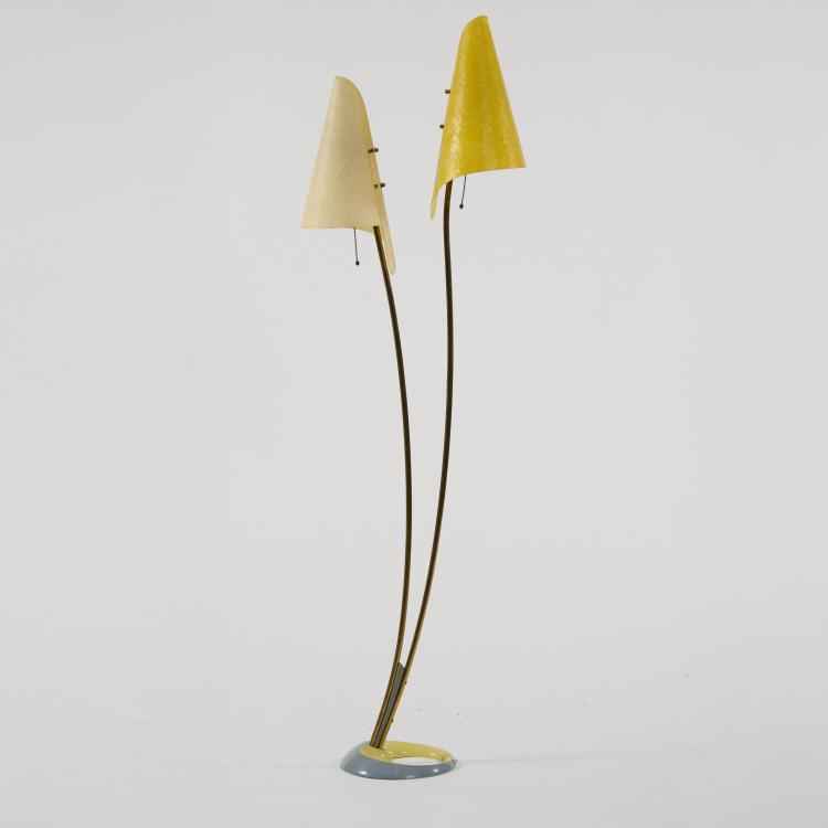Hauptbild zu Objekt, Stehleuchte, 1950er Jahre, Cosack, Neheim-H&uuml;sten (zug. / attr.), 181A 275
