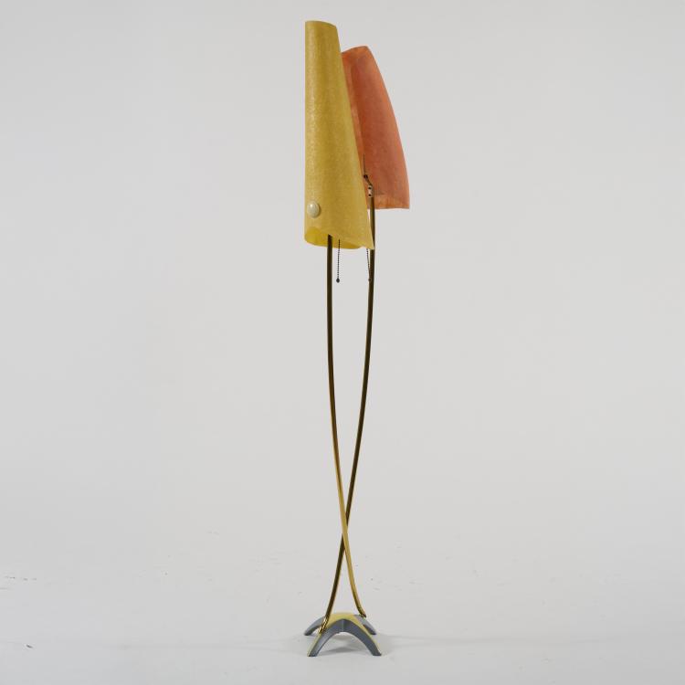 Bild 1 zu Objekt, Stehleuchte, 1950er Jahre, Cosack, Neheim-H&uuml;sten (zug. / attr.), 181A 276